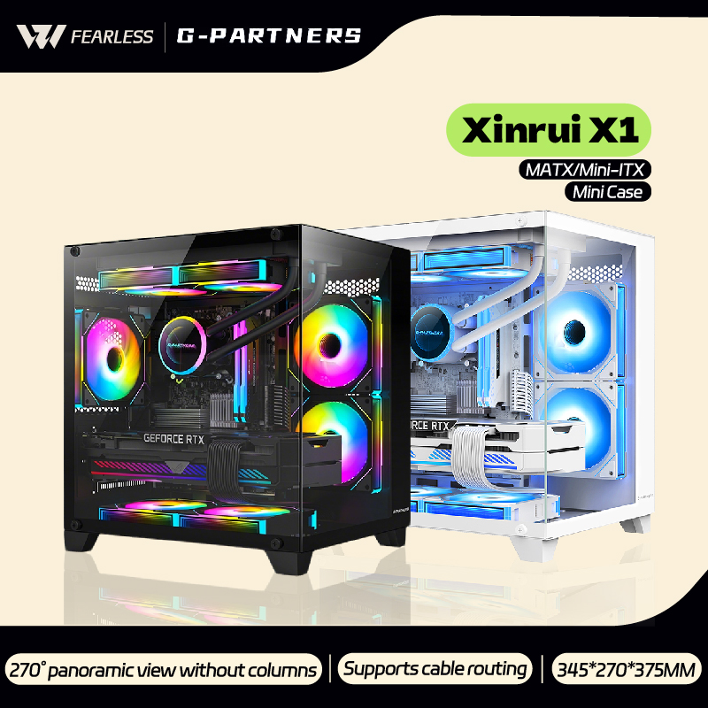 Pc Gaming Dell - علبة كمبيوتر G-PARTNERS Xinrui X1 MATX