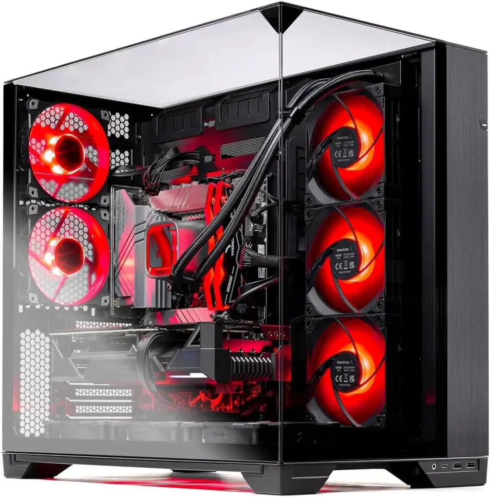 جهاز كمبيوتر مكتبي Skytech Gam - مراجعة Pc Gaming Nvidia 5080 وسعره