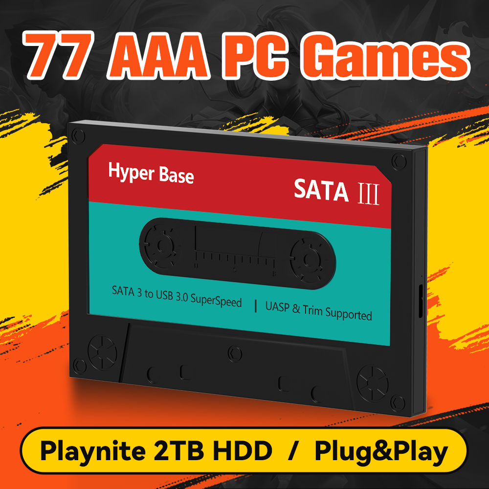 قرص صلب للألعاب Playnite بسعة  - مراجعة Pc Gaming Aaa وسعره