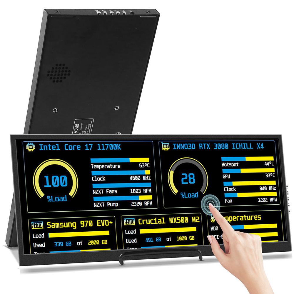 شاشة لمس 12.3 بوصة مع منافذ HD - مراجعة Pc Zotac Gaming وسعره