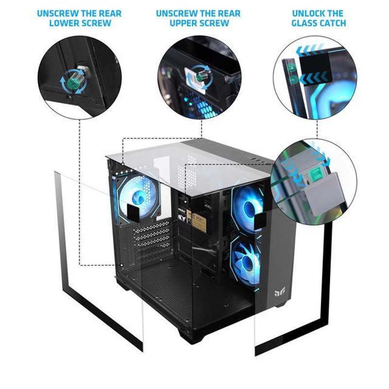 علبة كمبيوتر Yeah Magic Cube M - مراجعة Pc Gaming Dell وسعره