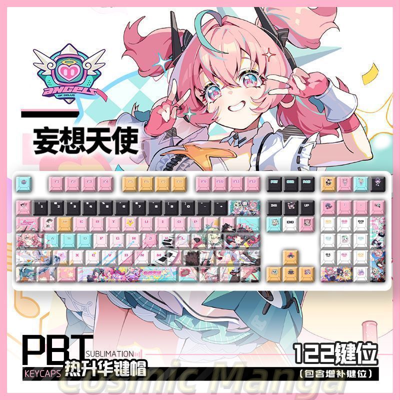 أغطية مفاتيح كمبيوتر Zenless Z - مراجعة Mechanical Keyboard وسعره