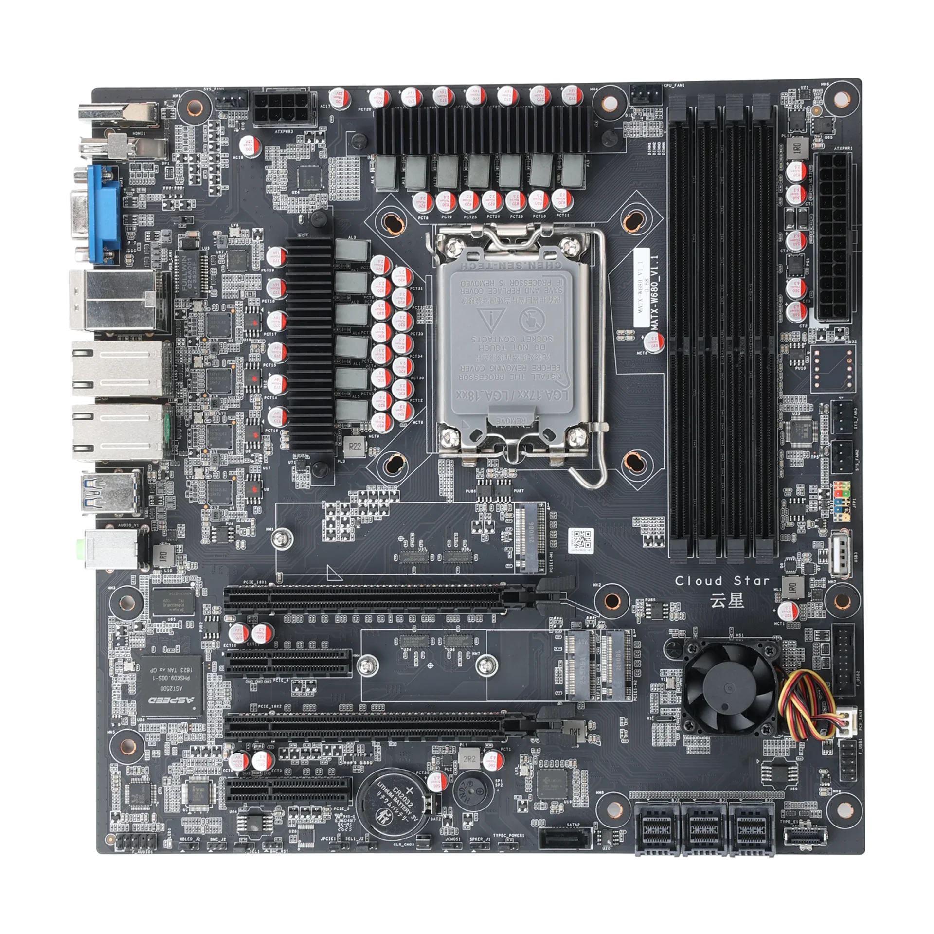 لوحة أم W680 LGA1700 مع BMC NA - مراجعة Pc Gaming I7 14Th Gen وسعره