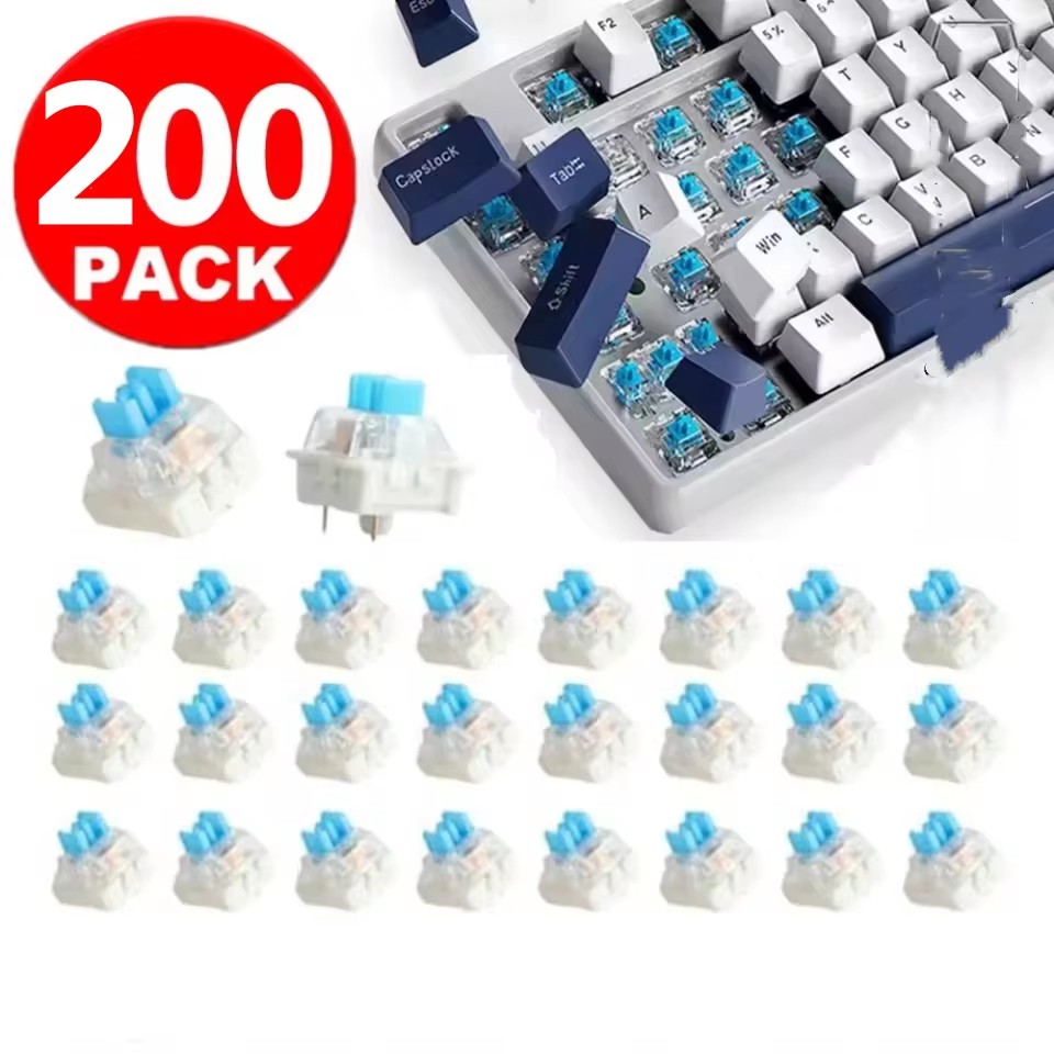 10/30 قطعة، مفاتيح ميكانيكية ب - مراجعة Mechanical Keyboard وسعره