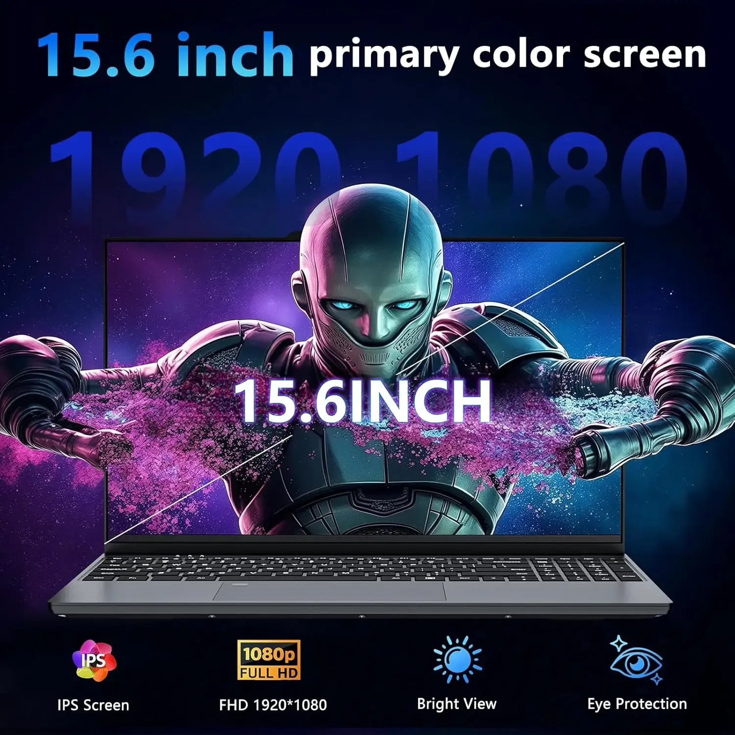لابتوب محمول بشاشة 15.6 بوصة،  - مراجعة Pc Gaming Laptop وسعره