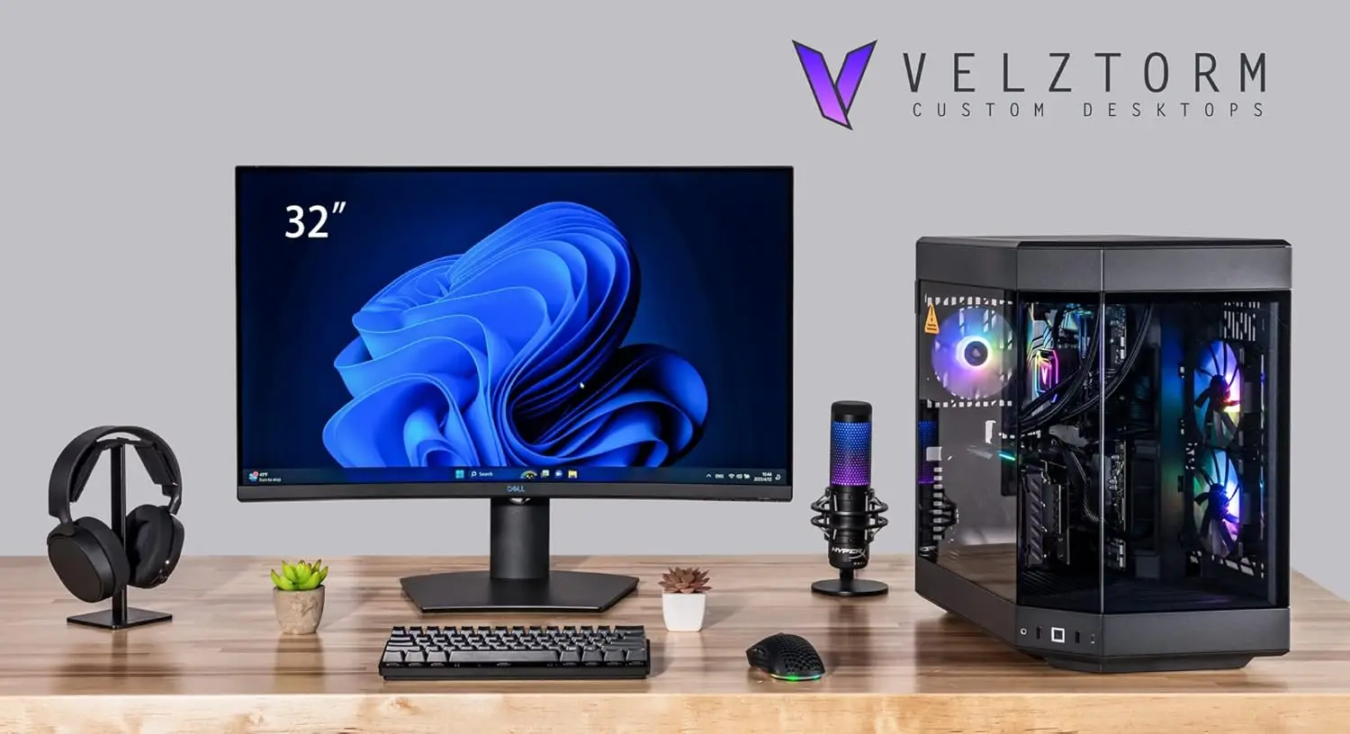 كمبيوتر مكتبي للألعاب Velztorm - مراجعة Pc Gaming Y60 وسعره