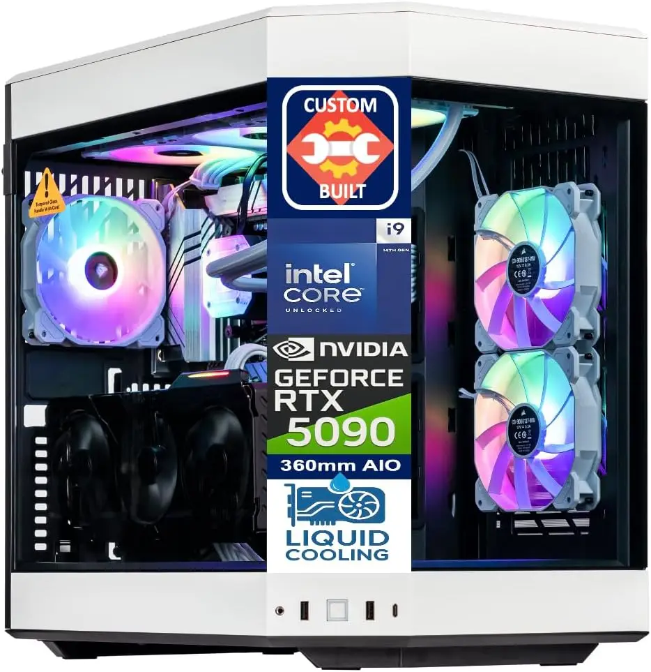 كمبيوتر مكتبي للألعاب Y60 مخصص - مراجعة Pc Gaming Y60 وسعره