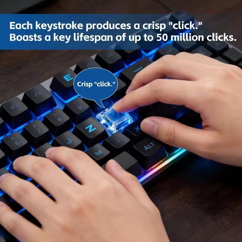10-30 قطعة، مفاتيح ميكانيكية ز - مراجعة Mechanical Keyboard وسعره