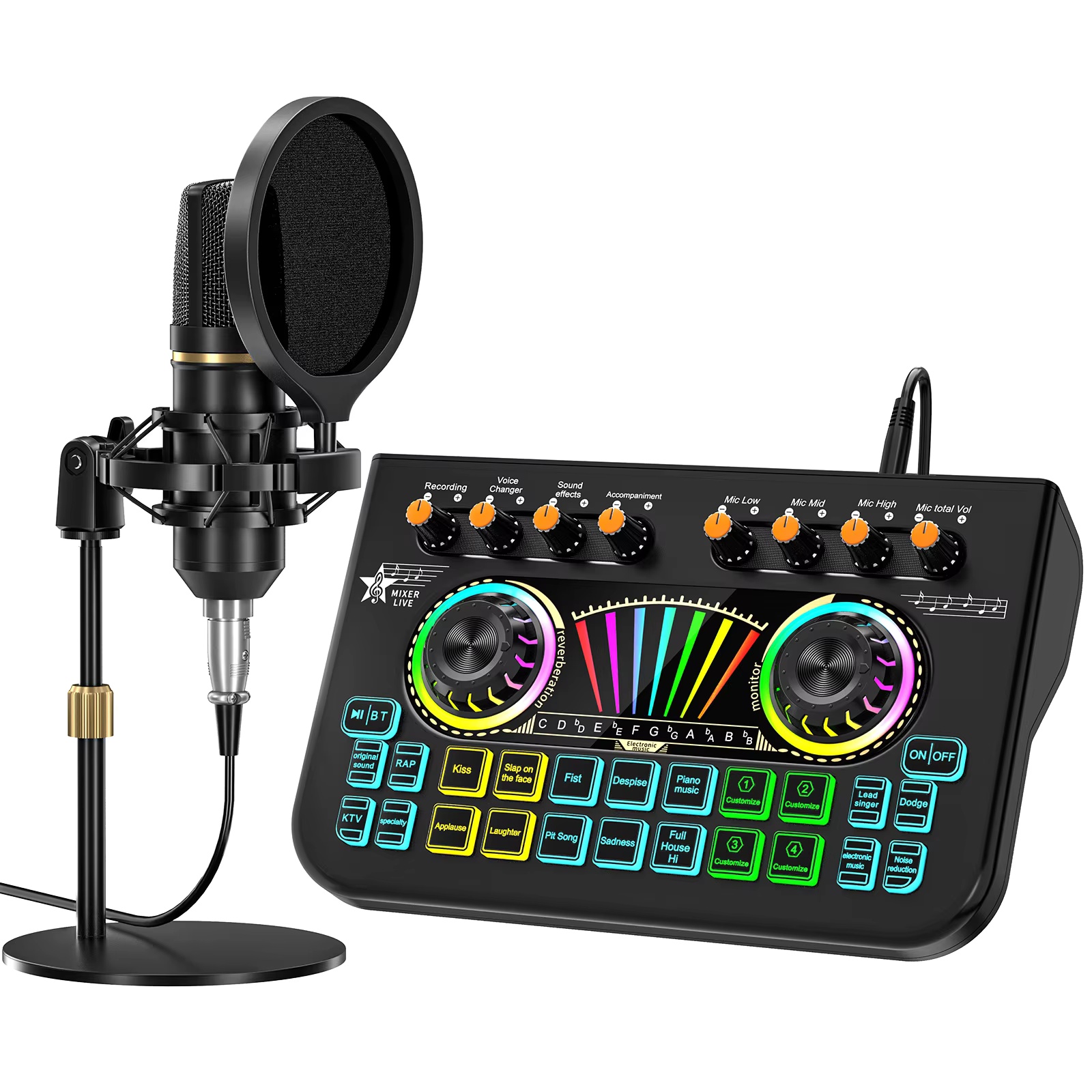 طقم ميكروفون بودكاست Tenlamp X - مراجعة Pc Gaming Youtuber وسعره